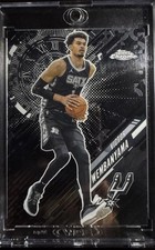 VICTOR WEMANYAMA TOPPS CHROME INVESTMENT INSERT POTENTIAL MVP SPURS