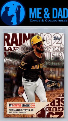 2025 Topps #TG-4 Fernando Tatis Jr. Training Grounds