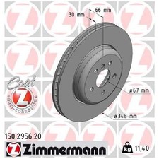 2x Bremsscheibe 26240645 vorne für BMW 6-er Gran G32 7-er G11 I4 G26 X3 G01 X4