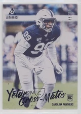 2020 Panini Luminance Rookies Blue /99 Yetur Gross-Matos #137 Rookie RC
