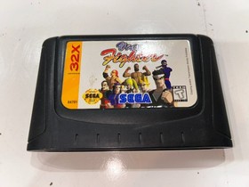 Sega Genesis Model 2 + Sega 32X Console Bundle w Virtua Fighter Game Tested #1