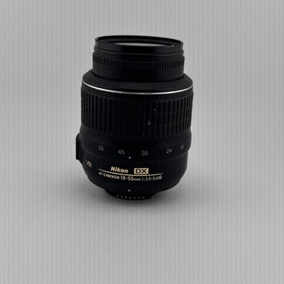 Nikon 18-55mm f/3.5-5.6G AF-S DX VR Nikkor Zoom Lens - White Box (Bulk Packag...