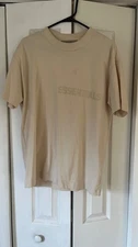Fear of God Essentials T-shirt Eggshell FW22 Size XSmall (Pre-Owned)