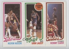 1980-81 Topps Norm Nixon Sam Lacy Kenny Carr #54-123-141 1p00