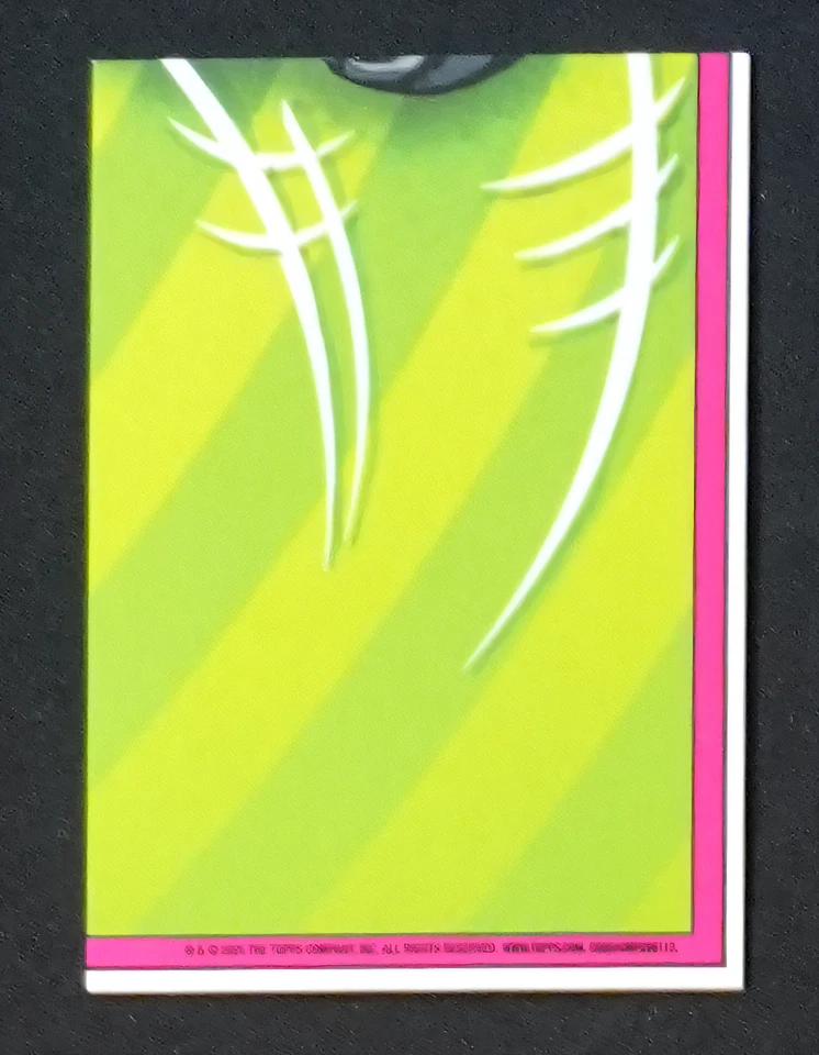 2024/25 Topps GPK Green Day #18b TOOTH LES – Orange Foil /25 (24/25) - Image 2 of 2