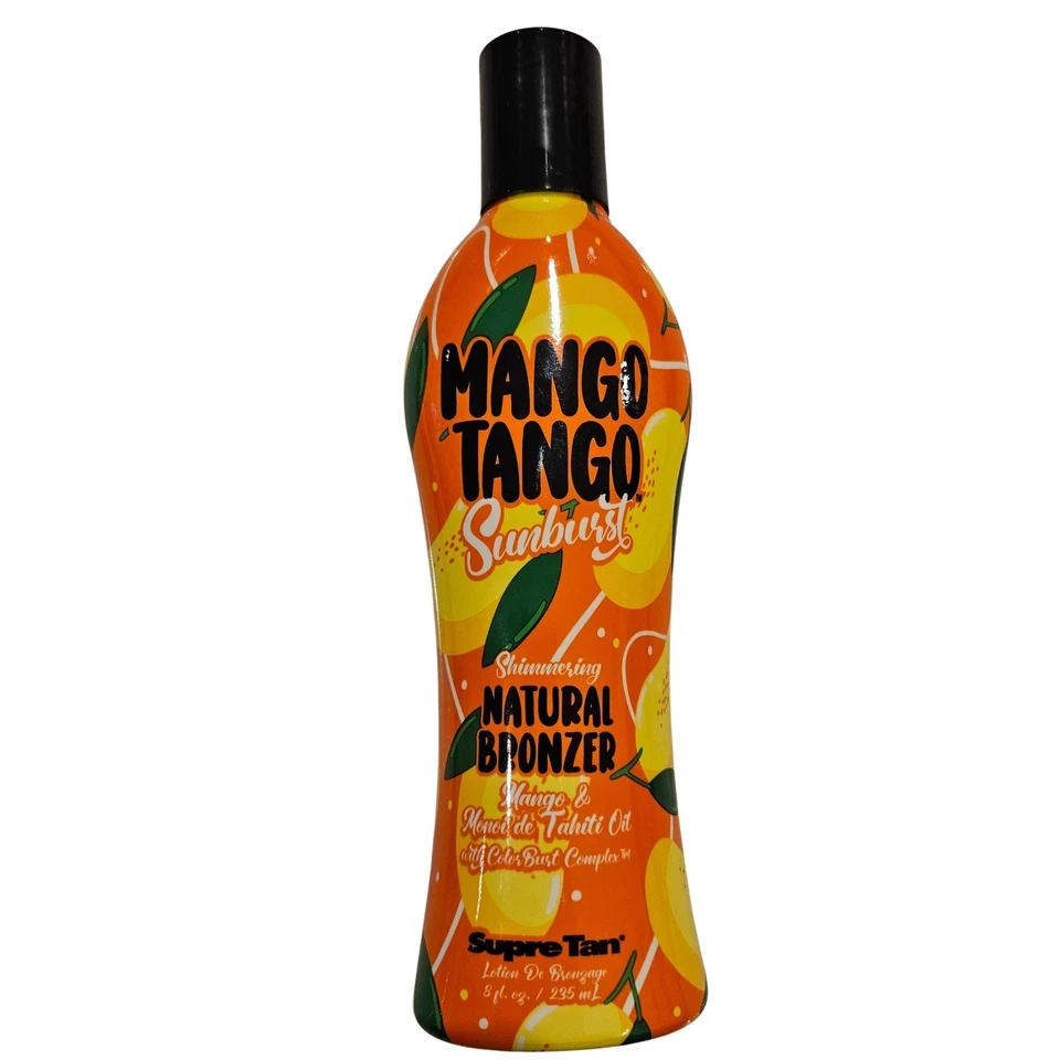 Bronceador bronceador bronceador Super Tan MANGO TANGO Sunburst para cama de bronceado interior loción Foto 4 de 4