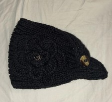 Knitted Black Headband