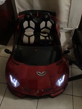 Red Liscensed 12V Lamborghini Aventador Kids Car. Lightly Used, Battery Powered