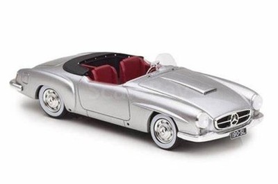 Auto Cult 60059 1/43 Mercedes Benz 190 SL Speedster 54 Silver Model Car