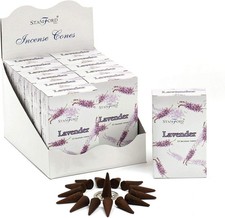Image of Stamford Incense Cones 12 Pack Same Scent Choose Fragrance 180 Cones Set