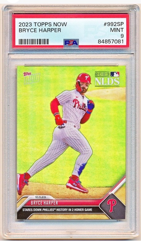 Bryce Harper 2 HR Game Stare Down SP /100