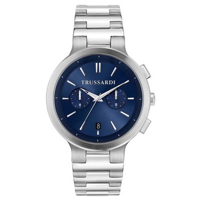Herrenuhr TRUSSARDI LOUD R2453164004 Multifunktion Edelstahl Blau