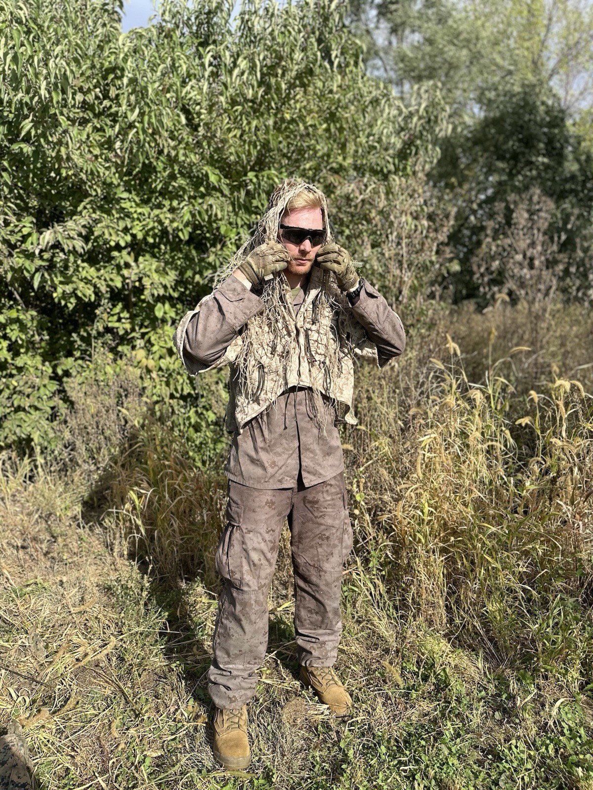 Cobra Hood Ghillie Suit