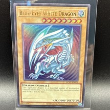 Yu-Gi-Oh! Blue-Eyes White Dragon LCKC-EN001 Kaiba 1st Ed Ultra Rare 3000/2500
