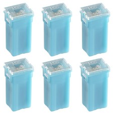 20A Square Auto Fuses 20AMP Tall Standard Profile Box Shaped Automotive Fuse ...