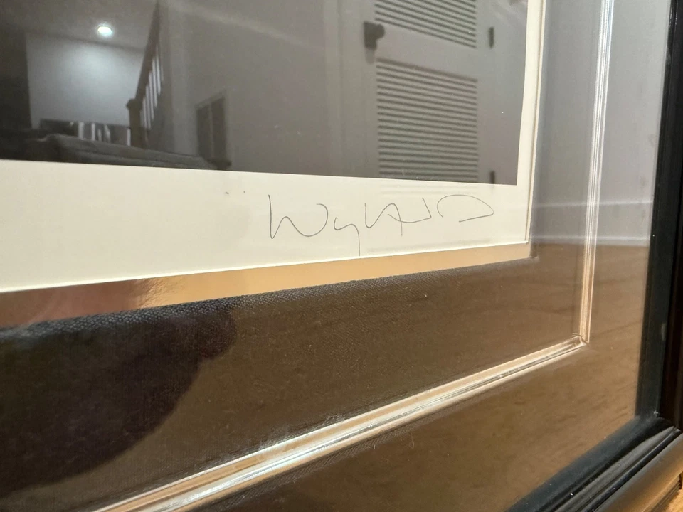 WYLAND. ASSINADO. Litografia à prova de artista 4/65. Edição limitada. 1990. "Orca Mist" - Imagem 4 de 4