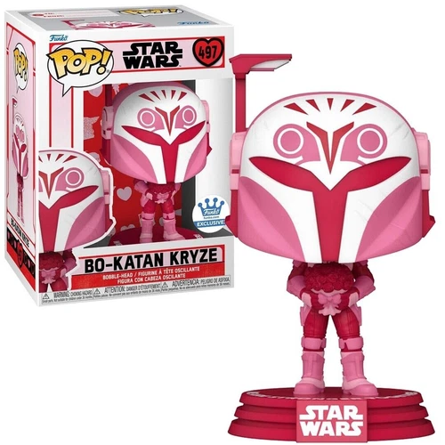 Funko POP! Star Wars Bo-Katan Kryze (Valentine) #497 Vinyl Figure New One Size