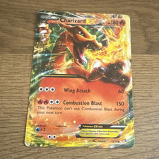 Pokémon TCG Charizard EX Holo 12/106 XY Flashfire Rare 180 HP ENG Basic on eBay