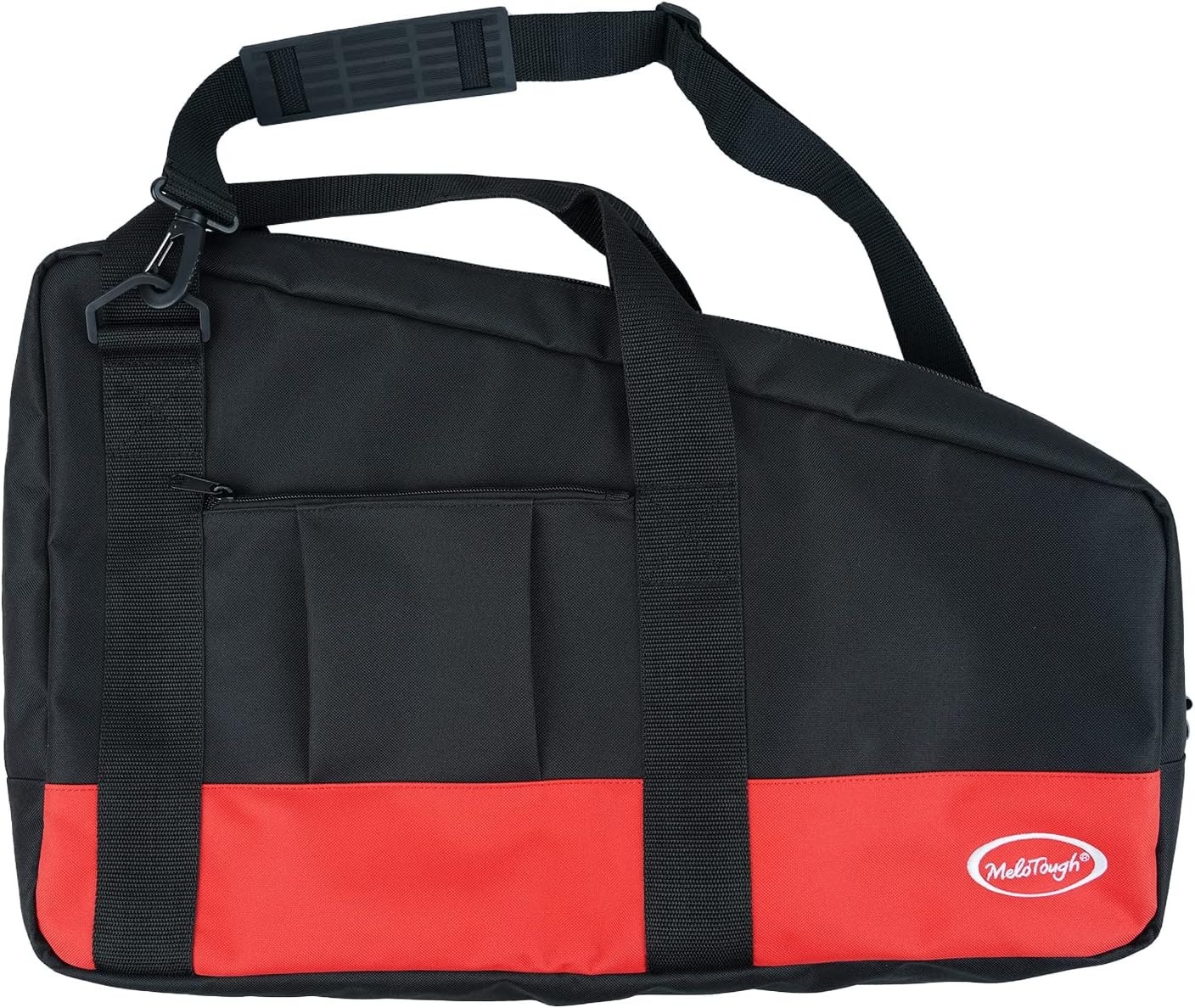 MELOTOUGH Heavy Duty Framing Nail Gun Tool Bag with Extra Storage Black