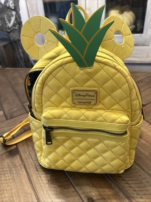 Disney s Lounge Fly Yellow Pineapple Mickey Ears Back Back Pack