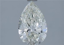 1.21 CT Certified GIA Pear Cut Natural Mined Diamond Loose J color SI2 clarity 3818.18 per carat