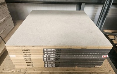 FLIESEN RESTPOSTEN 01: Sehr rutschfeste R12 hellgrau strukturiert XL Größe 75X75 Fliesen 13m²