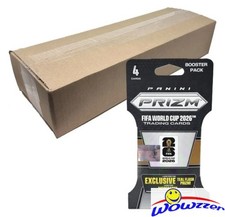 2026 Panini PRIZM World Cup EXCLUSIVE Sealed 94ct Booster Pack Box-376 Cards!