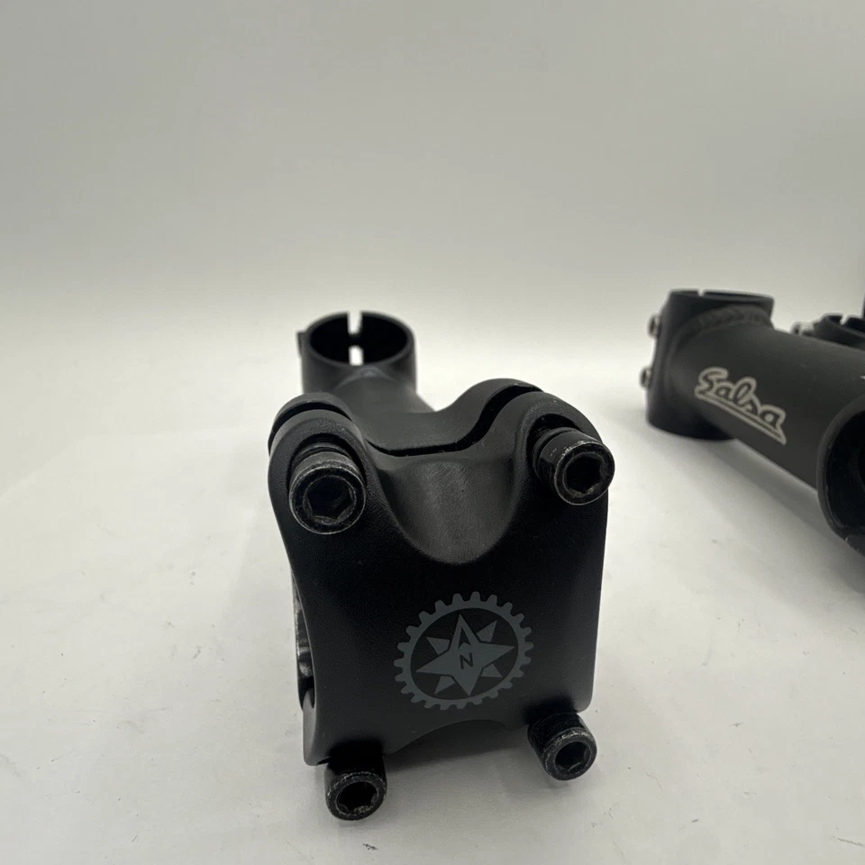 Salsa Threadless Stem 90/110 X 2 / 100 MM  31.8 mm Clamp, Black, 1-1/8" Lot Of 4 - Image 2 of 4