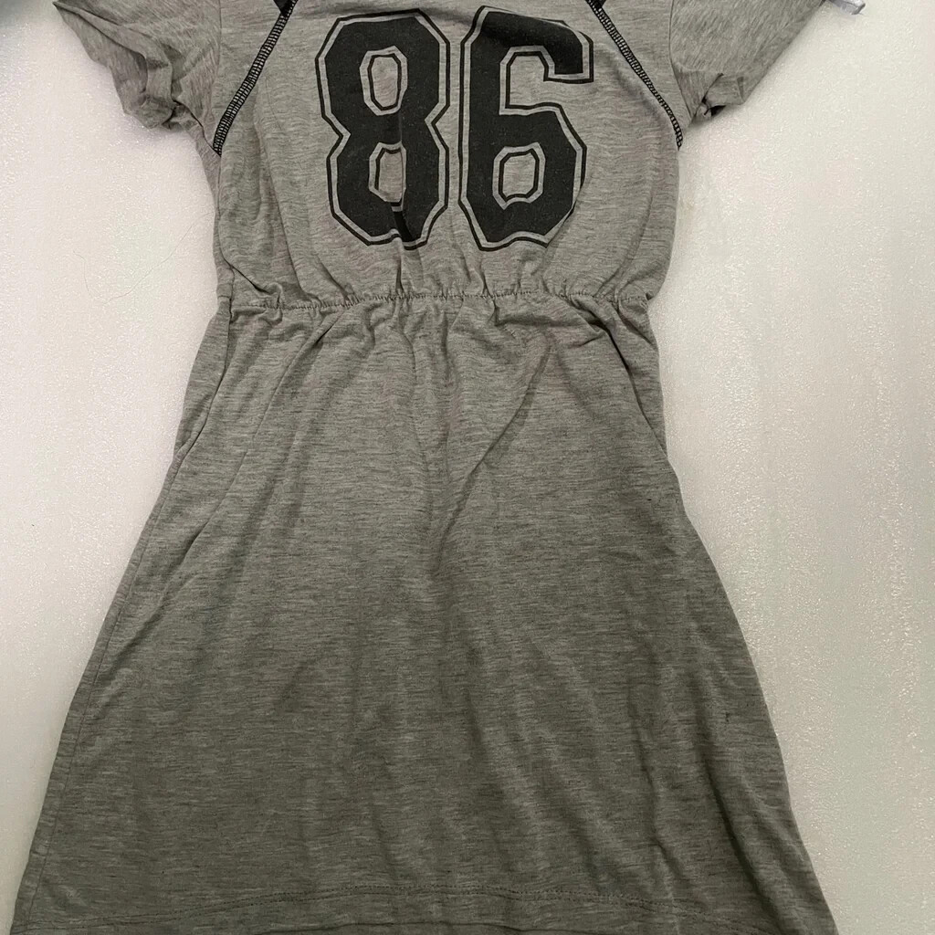 Gray 86 Jersey design short sleeve shirt dress size 7/8 | eBay Gray 86 Jersey design short sleeve shirt dress size 7/8 | eBay