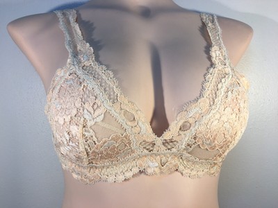 La Perla Lingerie Set Lace Bra \u0026 Silk Panty 6 32A/B Italy 1 | eBay