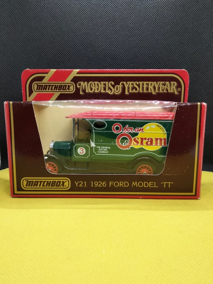 Modelos Matchbox de ayer 1926 Ford modelo TT modelo de coche coleccionable diecast Foto 4 de 4