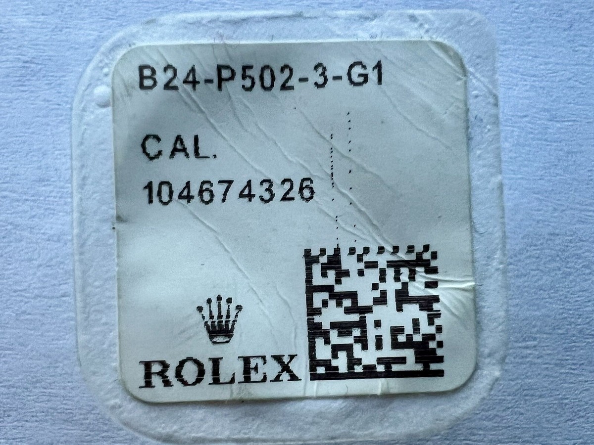 Rolex B24 P502-3-G1 16520 Daytona , Stainless Steel, Genuine Rolex