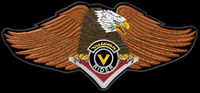 Kawasaki Vulcan Eagle XL Adler 600 700 1600 1700 2000 Aufnäher iron-on patch