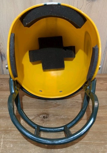 Vintage Franklin Green Bay Packers Youth Size Football Helmet Not For Contact - Picture 8 of 11