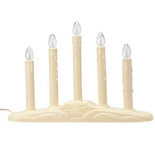 Retro Vintage Candolier Five Tier Christmas Candle Light