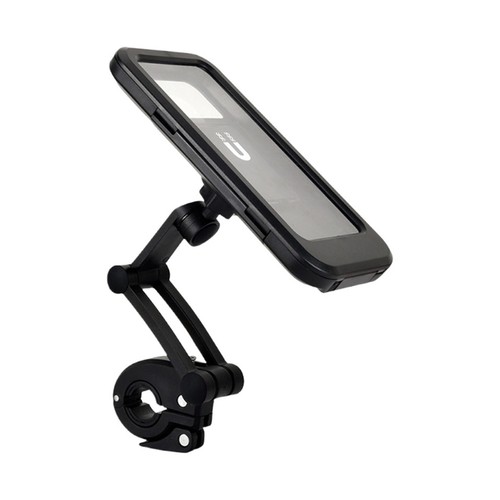 Motorcycle Bike Handlebar Phone Mount Holder Waterproof Case for iPhone Samsung - Picture 7 of 7