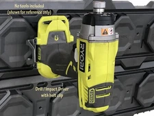 Ryobi 18v One+ 90-Degree Post Tool Holder for Wall, Pegboard, or Ryobi Link Wall