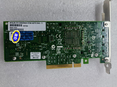 Intel X540-T1 Intel X540 Chip Server Adapter Network Card | eBay
