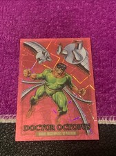 2024 SkyBox Marvel Masterpieces '92 Platinum Pink Lasers #25 Doctor Octopus /992