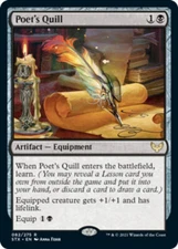 Poet's Quill X4 (Strixhaven: School of Mages (2021)) MTG (NM) *CCGHouse* Magic
