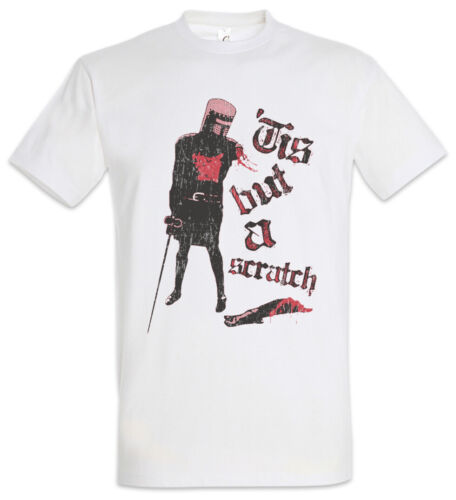 Tis But A Scratch T-Shirt Monty Die Ritter Python Schwarzer Ritter der Kokosnuss - Bild 1 von 1