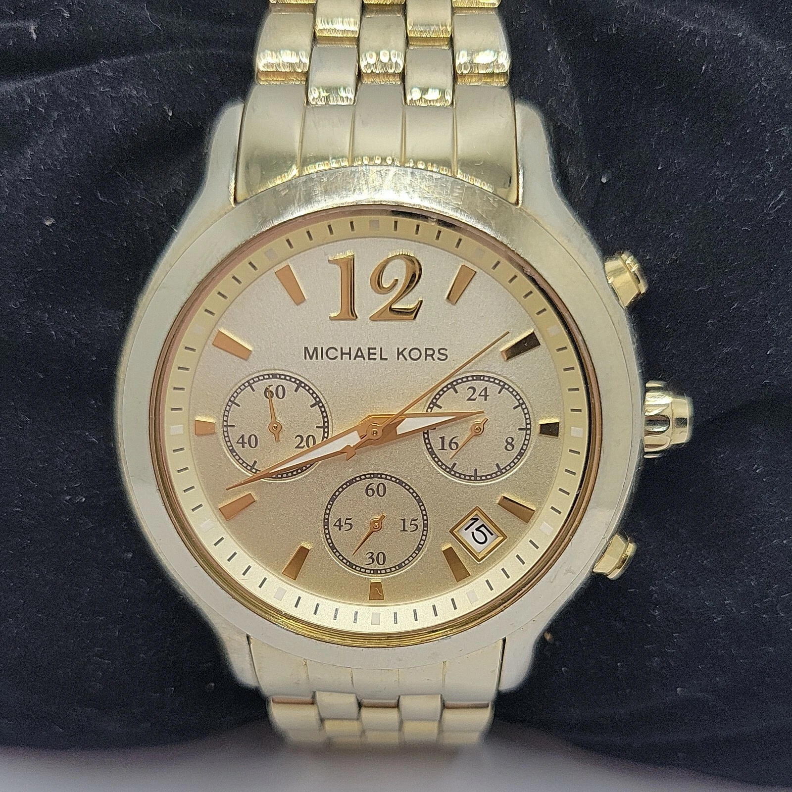Michael Kors MK5172 Orologio Donna Oro Acciaio Inox Quadrante Analogico Quarzo AM516