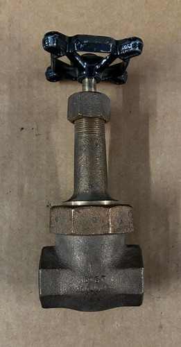 Lunkenheimer 1" Brass Gate Valve Fig 3151 150 SP 300 WOG Threaded USA made