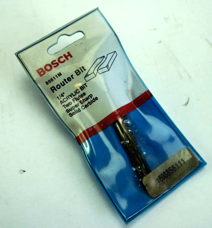 Bosch acrylic router bit hotsell