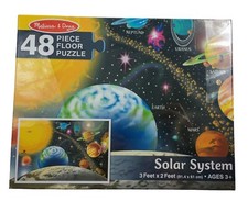 Melissa  Doug Solar System Floor Puzzle 48pcs 2 x 3 ft NEW Jumbo