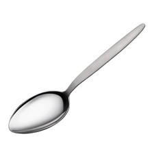 Silver Stainless Steel 2 Tbsp Chef Spoon 9 inch Big Spoon Sauce Spoon Chef Ku...