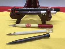 VTG LOT 5 MECHANICAL ADVERTISING PENCILS, Whal, Auto & Rite  Point, Ctik#23-29