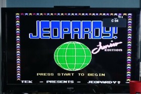 Jeopardy -- Junior Edition (NES, 1989), Authentic Cartridge Only - FREE SHIPPING
