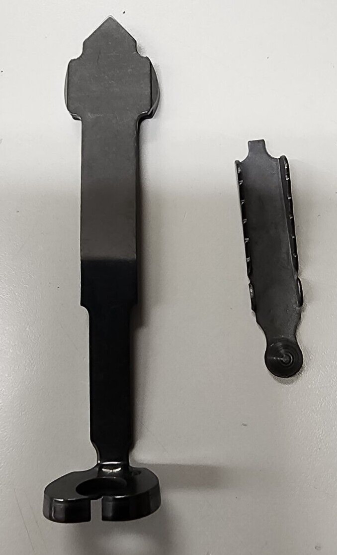 FULL BUCKHORN Long REAR SIGHT- WINCHESTER MARLIN HENRY Uberti .30-.51 w/elevator