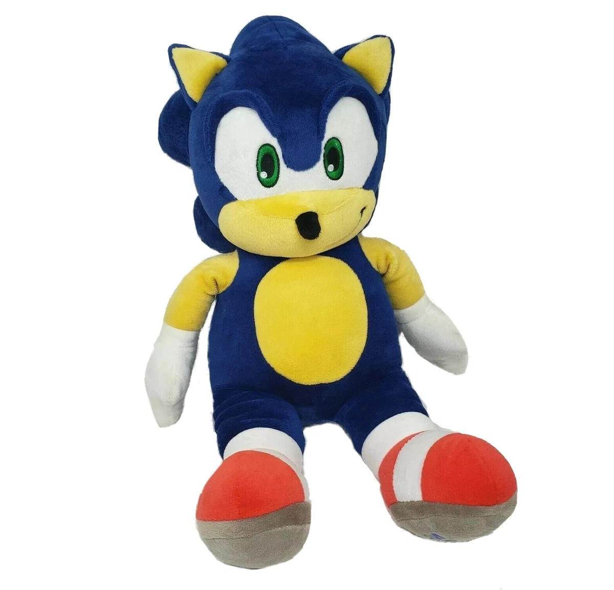 BUILD A BEAR BLUE SONIC THE HEDGEHOG SEGA BABW STUFFED ANIMAL